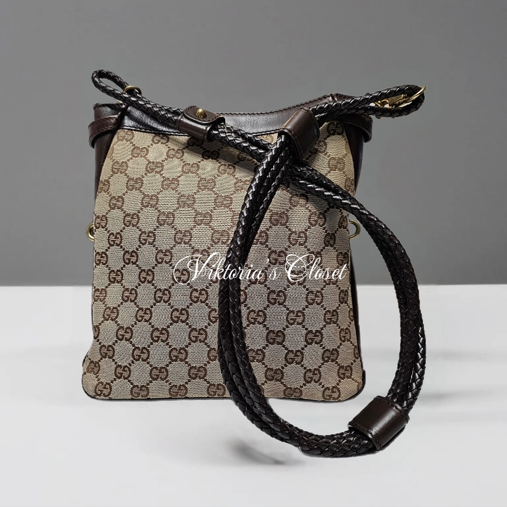GUCCI MONOGRAM CROSSBODY BAG